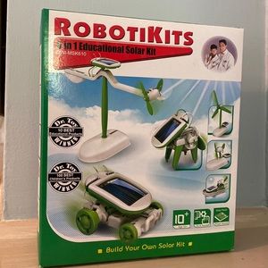 Robotikits 6 in 1 Educational Solar Kit Toy Unopened New in Box